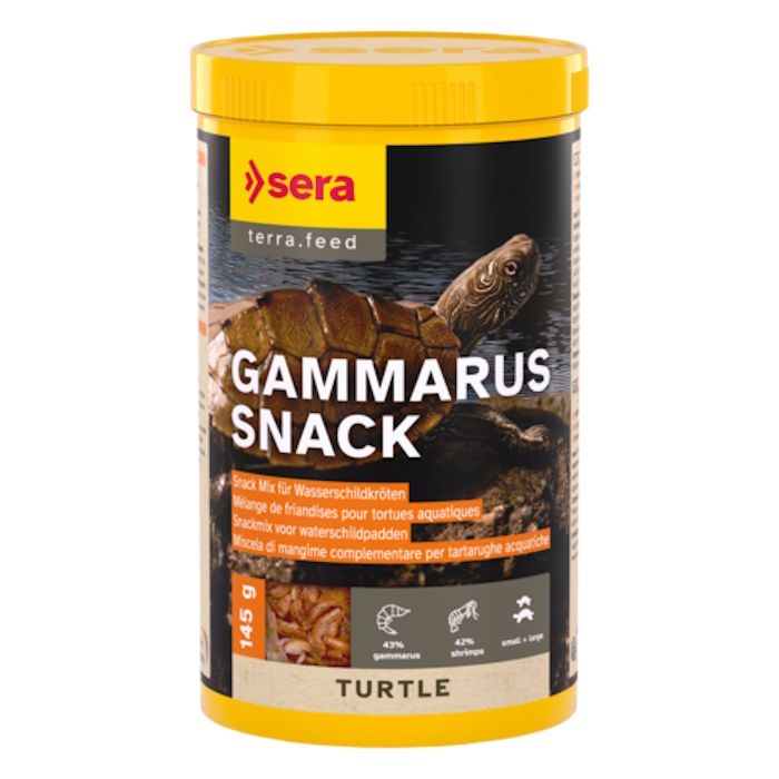 Rakci za želve Sera Turtle Gammarus Snack